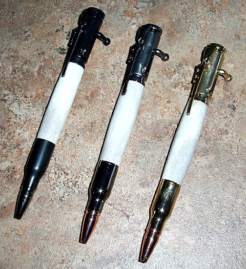 Real Bullet Pens - Fortner Crafts