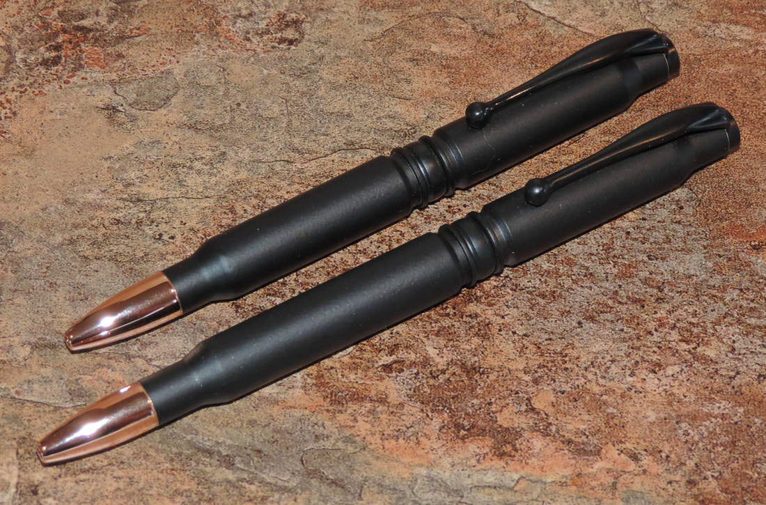 Bullet Casing Twist Pen - Made with real Bullets